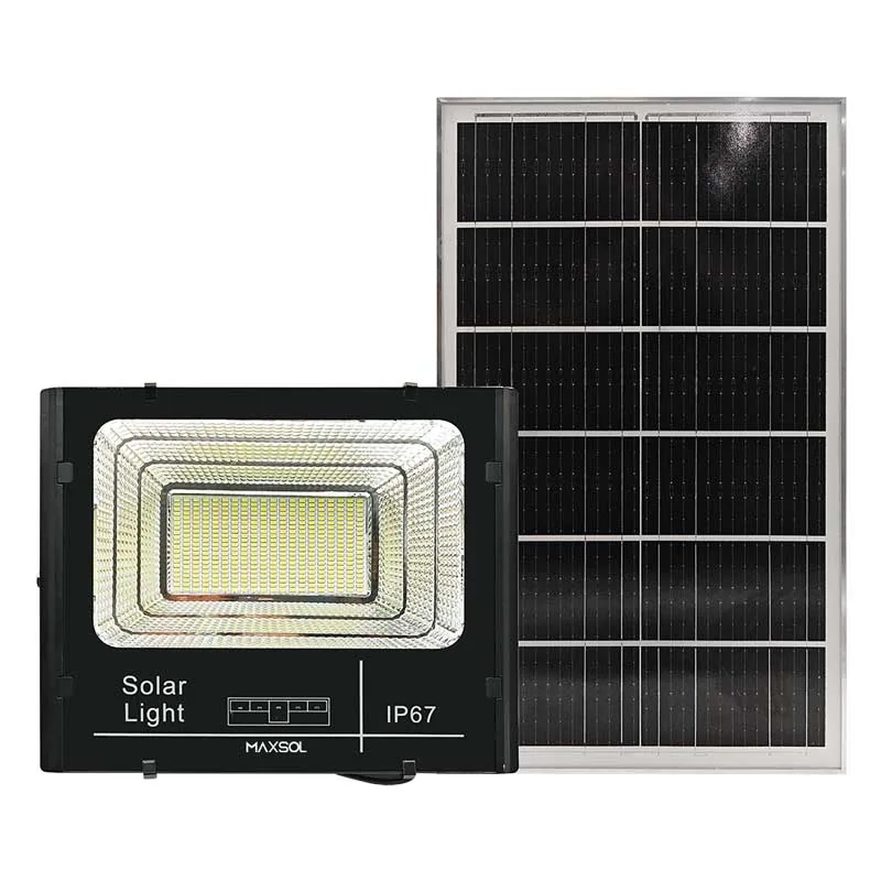 FLJ500W endüstriyel güneş enerjili LED projektör, 2000lm