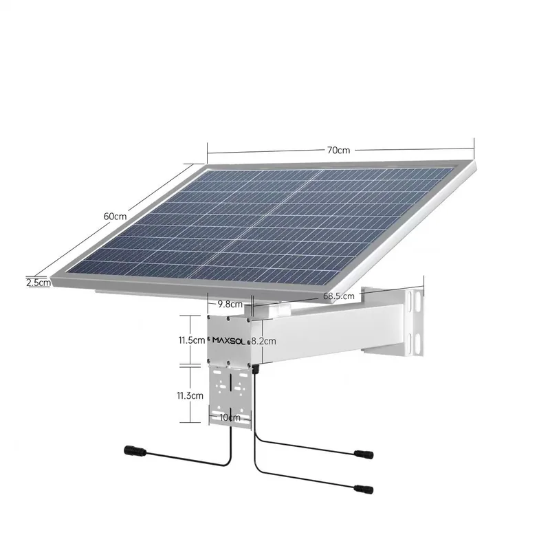 CCTV için 80W LiFePO4 Endüstriyel Güneş Enerjisi