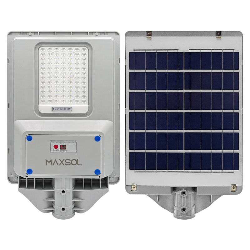 20W entegre güneş enerjili LED sokak lambası, IP65