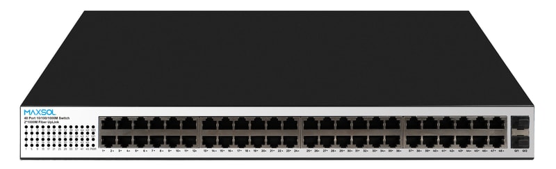 48 portlu, 400W, uzun menzilli yönetilemeyen Gigabit PoE anahtarı